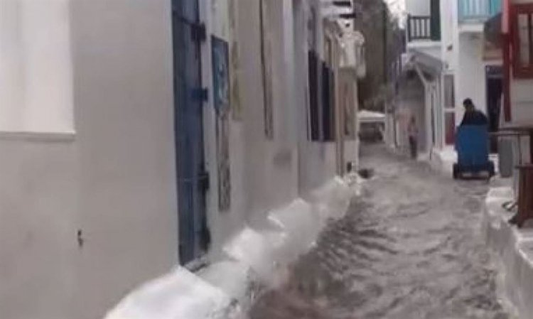 Η Αντιπλημμυρική προστασία της Μυκόνου στη συνεδρίαση της Οικονομικής Επιτροπής της Περιφέρειας Ν. Αιγαίου