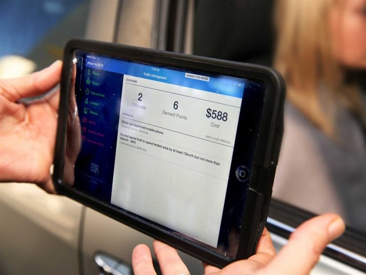 e-κλήσεις μέσω τάμπλετ απευθείας στο κεντρικό Μητρώο της Τροχαίας και στην Εφορία