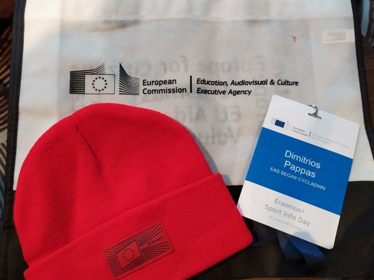 Για δεύτερη συνεχή χρονιά η ΕΑΣ ΣΕΓΑΣ ΚΥΚΛΑΔΩΝ συμμετείχε στο "Infoday" on Erasmus+ Sport 2020
