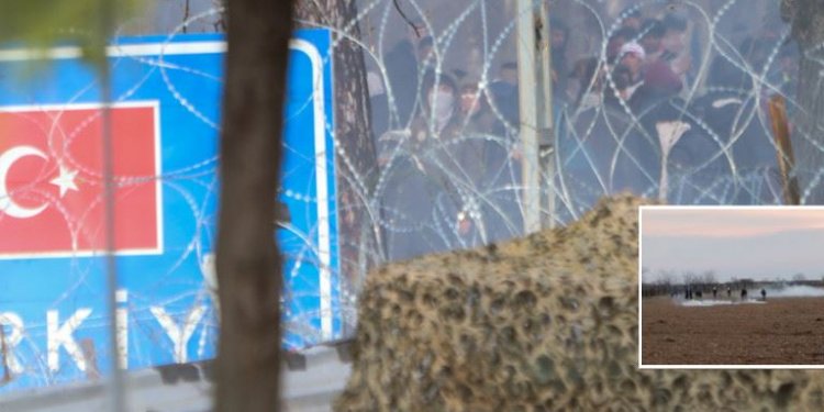 Τούρκοι εκτοξεύουν δακρυγόνα σε αστυνομικούς και στρατιώτες στον Έβρο με καθοδήγηση από drones