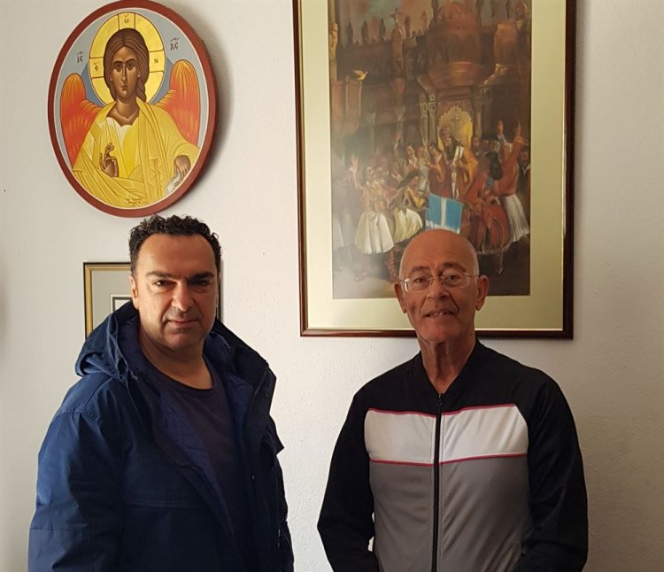 H ολοκλήρωση του σχεδίου πόλεως Καλυθιών στο επίκεντρο της συνάντησης Γιάννη Φλεβάρη - Παναγιώτη Αντωνά