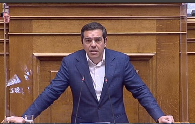 Coronavirus Pandemic - Τσίπρας : Ο Μητσοτάκης μετατρέπει την κρίση σε ευκαιρία για να νομοθετεί δίχως λογοδοσία (Video)