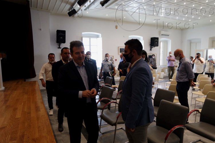 Στέλιος Μπρίγγος: Η Περιφέρεια συμβάλλει τα μέγιστα στην ανάδειξη και την προβολή της Μυκόνου ως safest destination