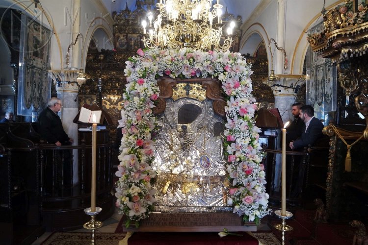 Mykonos Monastery: Πρόγραμμα Ιερών παρακλήσεων του Δεκαπενταύγουστου 2020 στην Ι.Μ. ΠαναγίαςΤουρλιανής