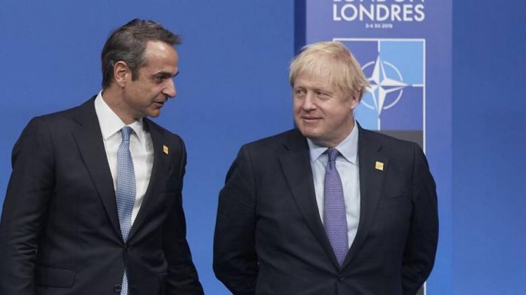 PM Mitsotakis: Μητσοτάκης - Τζόνσον μίλησαν για το Brexit, τον κορωνοϊό και τις τουρκικές προκλήσεις