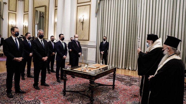 New members of cabinet: Ορκίστηκε η πρώτη ομάδα των νέων υπουργών και υφυπουργών της κυβέρνησης