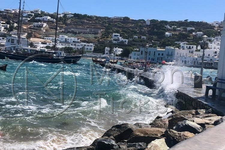 Marine Forecast: Λήψη αυξημένων μέτρων από το Λιμεναρχείο Μυκόνου, λόγω αναγγελίας θυελλωδών ανέμων στις 11/02/2021!!