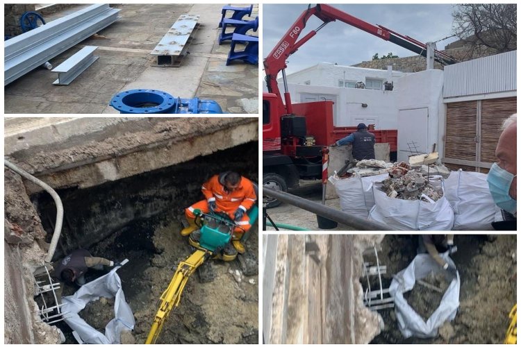 Mykonos – Φ. Βιγλιάρης: Επί ποδός η Δ.Ε.Υ.Α. Μυκόνου για τον καθαρισμό και την συντήρηση του αντλιοστάσιου της Αλευκάνδρας