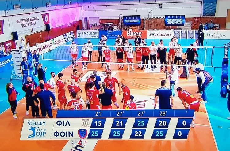 Volleyball League Cup: «Μπλόκαρε» τον Φίλιππο και πήρε το Λιγκ Καπ ο Φοίνικας Σύρου!