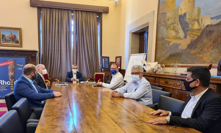 Aegean Islands: Η πορεία του ΦΟΔΣΑ Ν. Αιγαίου στη συνάντηση εργασίας του Γ. Χατζημάρκου και του Α. Καμπουράκη με τον Carsten Rasmussen