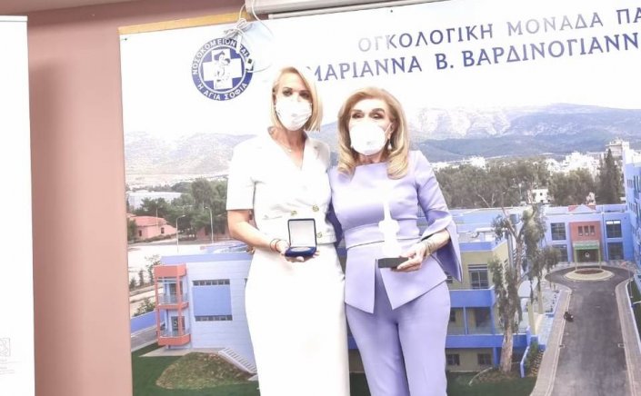 MP Katerina Monogiou:  Pitstop για καλό σκοπό  - Στην Ογκολογική Μονάδα Παίδων του Συλλόγου «Ελπίδα» για τα παιδιά με καρκίνο η Κατερίνα Μονογυιού