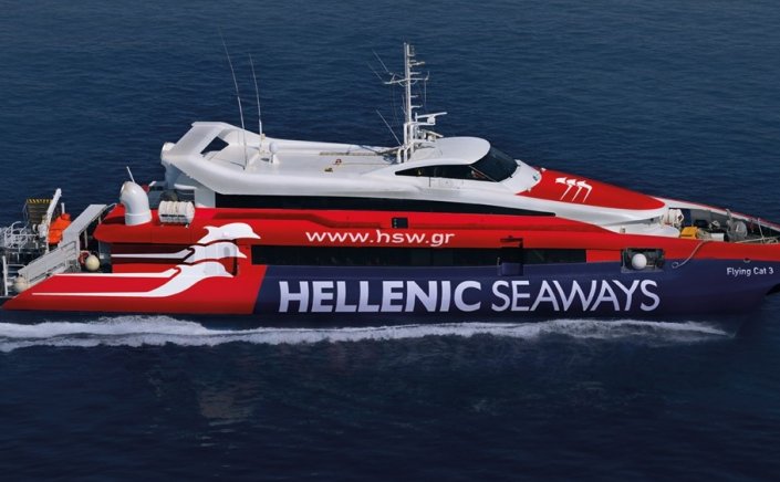 Mykonos:  Πρόσκρουση του Flying Cat 3 στη Μύκονο – Ταλαιπωρία για τους επιβάτες