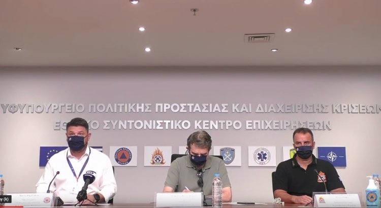 Stamata fire: Χαρδαλιάς-Χρυσοχοΐδης - Η φωτιά σε Σταμάτα, Ροδόπολη, Διόνυσο δείχνει σε ύφεση, 4 προσαγωγές υπόπτων