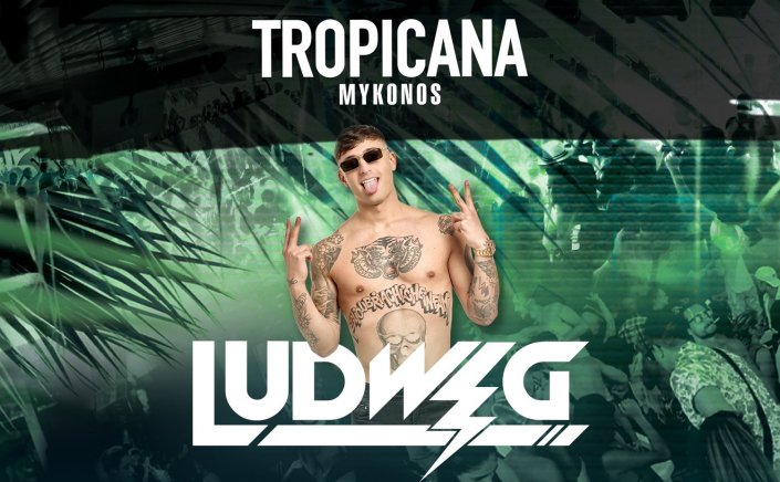 Tropicana Mykonos: Ludwig returns to Tropicana this Saturday Sept 18th creating an enthousiastic event