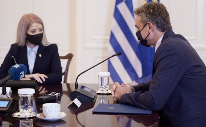 PM Mitsotakis: Προτεραιότητα ο τερματισμός της τουρκικής κατοχής στην Κύπρο και η λύση Διζωνικής, Δικοινοτικής Ομοσπονδίας