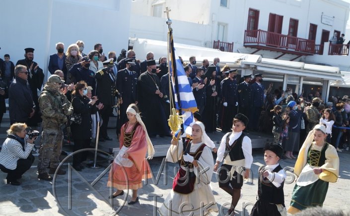 Independence Day in Mykonos, March 25: Το πρόγραμμα των εορταστικών εκδηλώσεων  της 25ης Μαρτίου στην Μύκονο