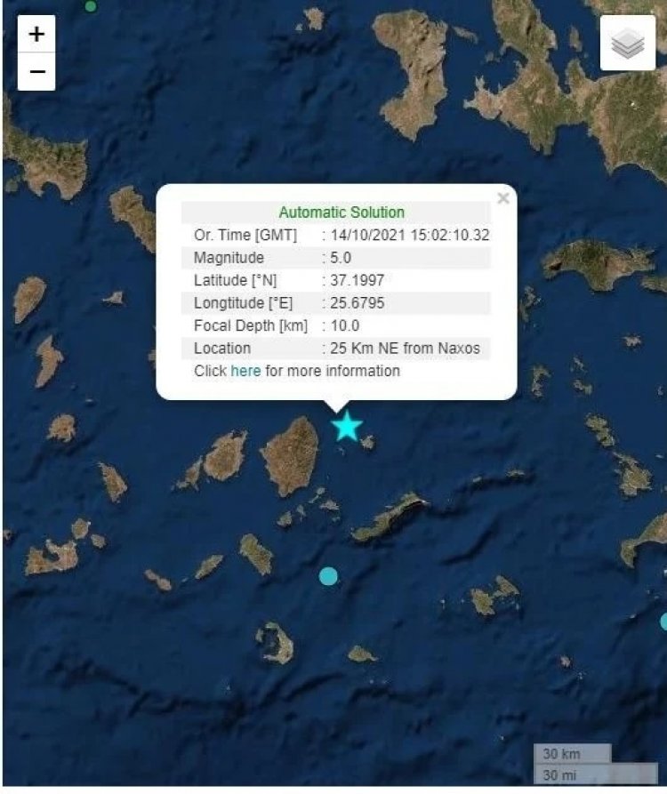 Νaxos Εarthquake: Λάθος του Γεωδυναμικού Ινστιτούτου - Δεν έγινε ποτέ ο σεισμός των 5 Ρίχτερ στη Νάξο!