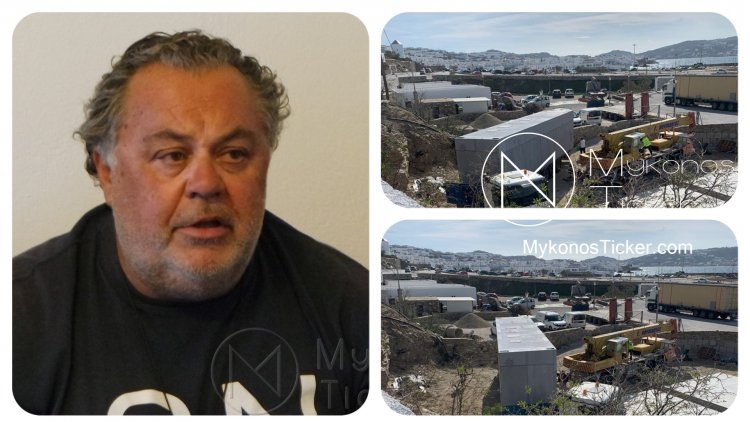 Mykonos – Φ. Βιγλιάρης: Η Δ.Ε.Υ.Α. Μυκόνου παρέλαβε δύο μονάδες αφαλάτωσης, συνολικής παραγωγής 2000 m3 ημερησίως [Video]