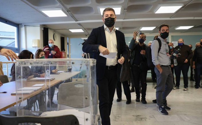 KINAL Elections: Μπροστά ο Νίκος Ανδρουλάκης στην πρώτη ενσωμάτωση αποτελεσμάτων