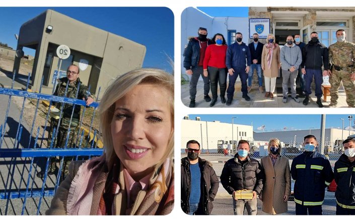 MP Katerina Monogiou: Ανήμερα των Χριστουγέννων η Κατερίνα Μονογυιού βρίσκεται δίπλα στις Ένοπλες Δυνάμεις και στα Σώματα Ασφαλείας  