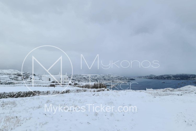 Snowstorm Elpis: Έκκληση της Πολιτικής Προστασίας να αποφεύγονται οι μη απαραίτητες μετακινήσεις