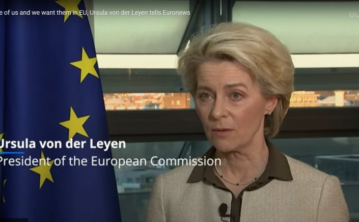 Ukraine for EU membership: Η πρόεδρος της Ευρωπαϊκής Επιτροπής Ούρσουλα φον ντερ Λάιεν τάσσεται υπέρ της ένταξης της Ουκρανίας στην ΕΕ