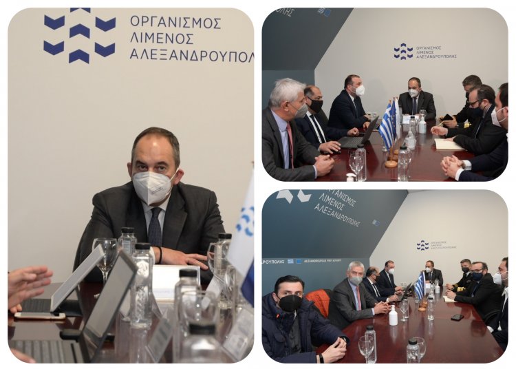 Shipping Min. Plakiotakis: Ο γεωπολιτικός ρόλος του λιμένα Αλεξανδρούπολης εγγύηση για την αξιοποίησή του