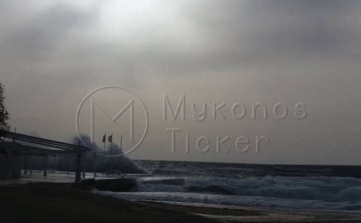 Marine Forecast: Νέο Δελτίο Αναγγελίας για την συνέχιση των Βορείων Θυελλωδών Ανέμων εντάσεως 7 έως 8 bf - Διαρκής Ετοιμότητα & Λήψη Αυξημένων Μέτρων, από το Λιμεναρχείο Μυκόνου!!