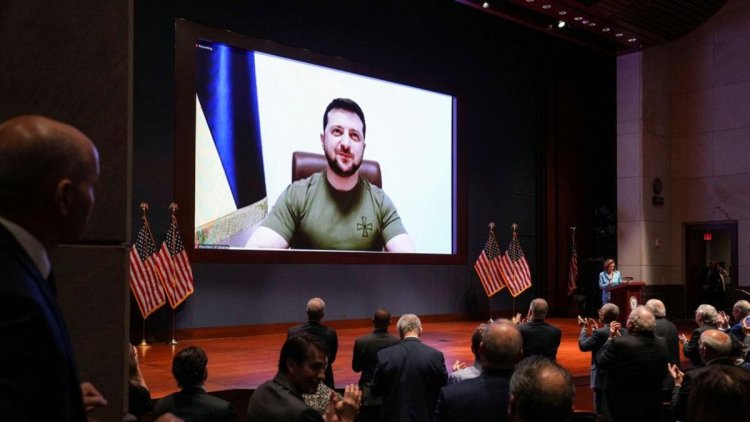 Ukraine President Zelenskiy: Στο Κογκρέσο των ΗΠΑ μίλησε ο Ζελένσκι: «Βοηθήστε να προστατεύσω τους ουρανούς μας»