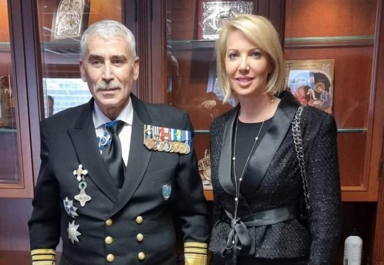 MP Katerina Monogiou: Η Κατερίνα Μονογυιού στην Τελετή Παράδοσης - Παραλαβής καθηκόντων Αρχηγού Λιμενικού Σώματος 