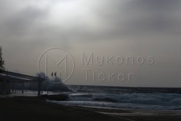 Marine Forecast: Νέο Δελτίο Αναγγελίας για την συνέχιση των Βορείων Θυελλωδών Ανέμων εντάσεως 7 έως 8 bf - Διαρκής Ετοιμότητα & Λήψη Αυξημένων Μέτρων, από το Λιμεναρχείο Μυκόνου!!