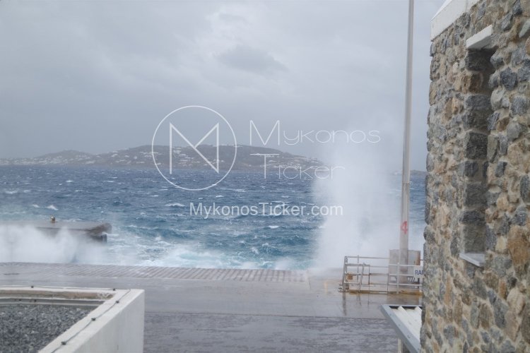 Marine Forecast: Νέο Δελτίο Αναγγελίας για την συνέχιση των Βορείων Θυελλωδών Ανέμων εντάσεως 7 έως 8 bf - Διαρκής Ετοιμότητα & Λήψη Αυξημένων Μέτρων, από το Λιμεναρχείο Μυκόνου!!
