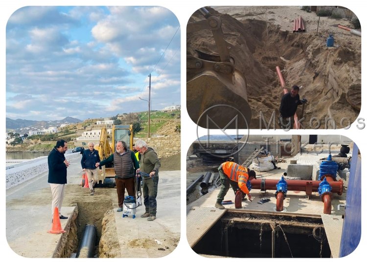 Mykonos – Φ. Βιγλιάρης: Οι εικόνες που αποδεικνύουν το αδιάλειπτο έργο της ΔΕΥΑΜ για την εξάλειψη των προβλημάτων αποχέτευσης