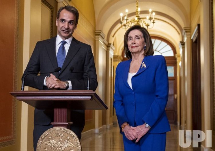 Pelosi Invites PM Mitsotakis : Πρόσκληση στον Κυρ. Μητσοτάκη για να μιλήσει σε συνεδρίαση του Κογκρέσου