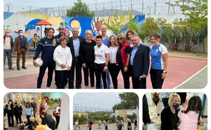 Mother’s Day 2022: Η Κατερίνα Μονογυιού μοίρασε δώρα στα παιδιά και στις μητέρες των Γυναικείων Φυλακών Ελεώνα για τη Γιορτή της Μητέρας   [Εικόνες & Videos]