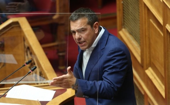 Syriza Alexis Tsipras: Δίνετε επ’ αόριστον βάσεις στις ΗΠΑ, στέλνετε όπλα στην Ουκρανία και ο Μπάιντεν δίνει F-16 στην Τουρκία για υπερπτήσεις