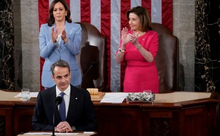 PM Mitsotakis addresses US Congress: Δεν θα ανεχθούμε παραβιάσεις της κυριαρχίας μας - Οι υπερπτήσεις πρέπει να πάψουν άμεσα - Ξεκάθαρα μηνύματα για Ρωσία, Κύπρο και Τουρκία