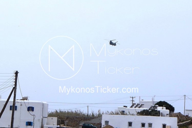 Medical AirLift from Mykonos: Αεροδιακομιδή ασθενή με Super Puma, από τη Μύκονο στην Ελευσίνα