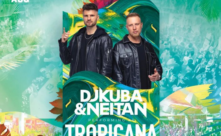 Mykonos Beachfront: Tropicana Mykonos presents DJ Kuba and Neitan, on Thursday August 11th, 2022