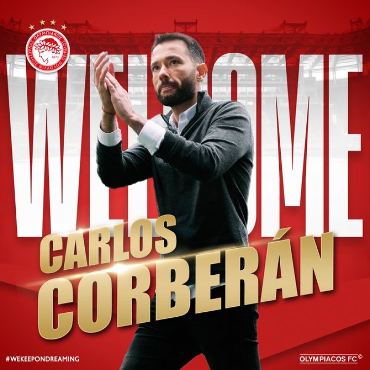 Corberan new coach of Olympiakos:  Νέος προπονητής του Ολυμπιακού ο Κορμπεράν - Αυτοί είναι οι συνεργάτες του Ισπανού 
