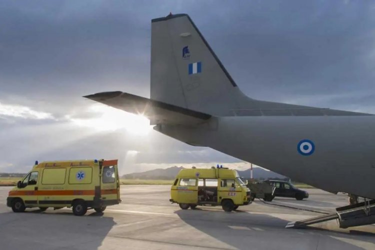 Medical AirLift from Mykonos: Αεροδιακομιδές ασθενών από Μύκονο προς Ελευσίνα