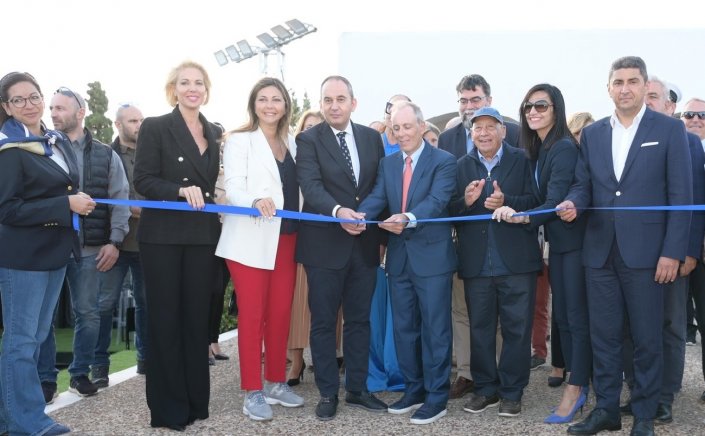 ND's MP Katerina Monogiou: Η Κατερίνα Μονογυιού στα εγκαίνια του Olympic Yacht Show 2022 