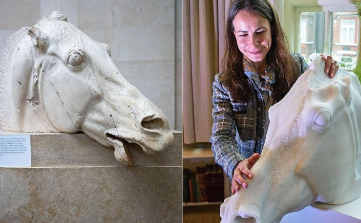 The Parthenon Marbles: Ακριβές αντίγραφο προσφέρει πιθανή λύση στο θέμα της επιστροφής των Γλυπτών του Παρθενώνα