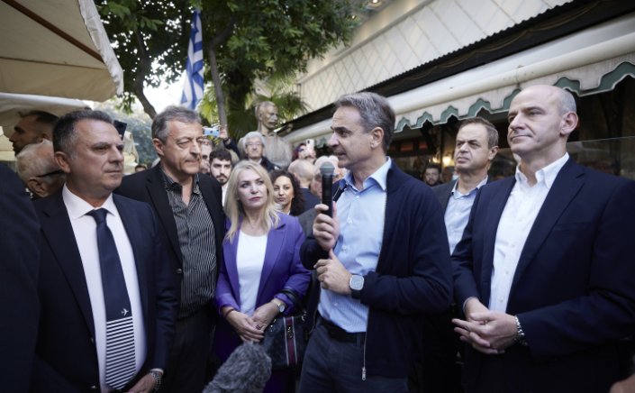 PM Mitsotakis in Katerini: Δεν είναι τώρα η ώρα να ξανακυλήσουμε την πολιτική ζωή της χώρας στο βούρκο