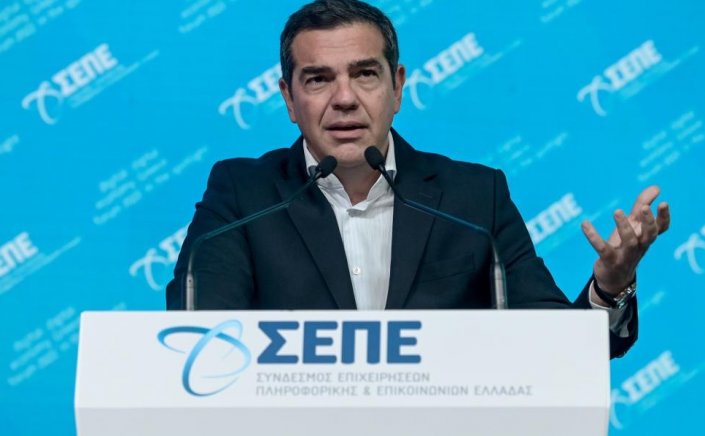 SYRIZA leader Alexis Tsipras: Η ψηφιακή μετάβαση μπορεί και πρέπει να λειτουργήσει ανθρωποκεντρικά και προς όφελος της κοινωνίας