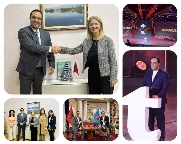 Mayor of Mykonos, K. Koukas: Συναντήσεις του Δημάρχου Κωνσταντίνου Κουκά με την υφυπουργό Τουρισμού της Αλβανίας και τον Δήμαρχο Τιράνων 