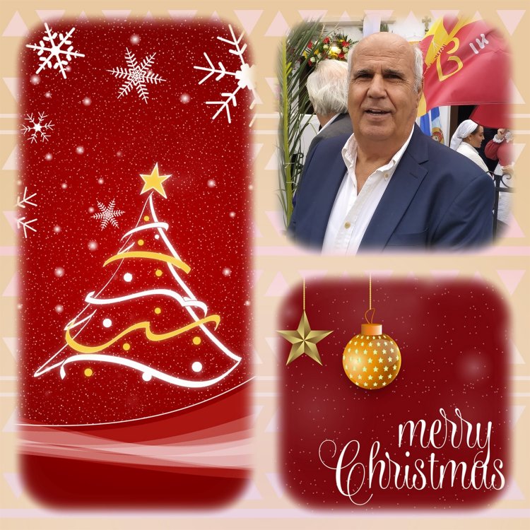 Joyeuses Fêtes! Ευχές για Καλές Γιορτές από τον Αντιδήμαρχο Μυκόνου Αλέκο Βαμβακούρη - Κορνίβα