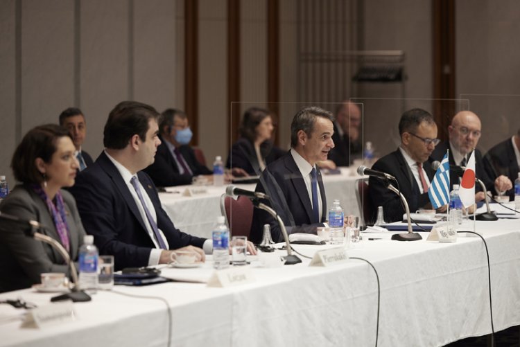 PM Mitsotakis: Με τον διάδοχο του ιαπωνικού θρόνου, συναντήθηκε στο Τόκιο ο Κυρ. Μητσοτάκης