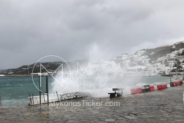 Marine Forecast: Νέα Αναγγελία Βορείων Θυελλωδών Ανέμων έως 8 bf - Διαρκής Ετοιμότητα & Λήψη Αυξημένων Μέτρων, από το Λιμεναρχείο Μυκόνου!!