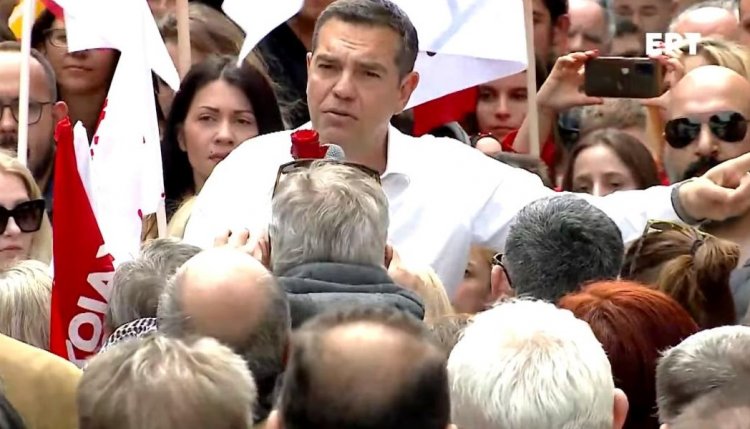 SYRIZA leader Alexis Tsipras: Την άλλη Κυριακή θα είμαστε πρώτοι και με διαφορά. Την άλλη Κυριακή θα πανηγυρίζει ο λαός και όχι τα καρτέλ